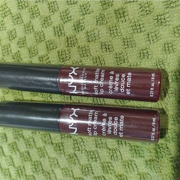 NYX 2 item LOT lippies soft matte lip cream Copenhagen - Picture 8 of 8